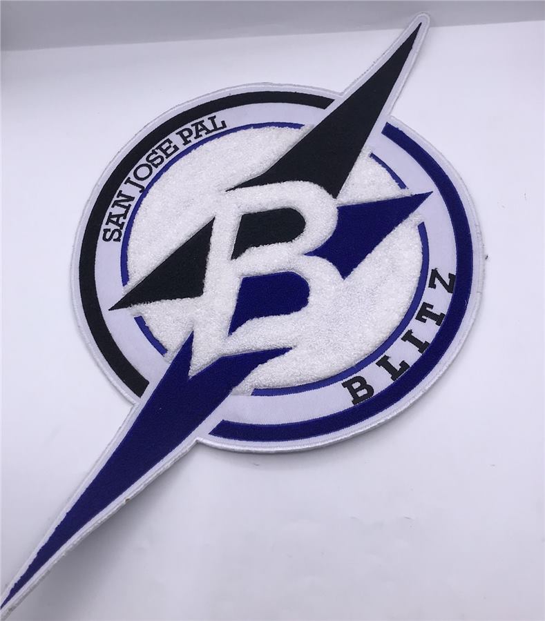 Custom die cut patches sample 2