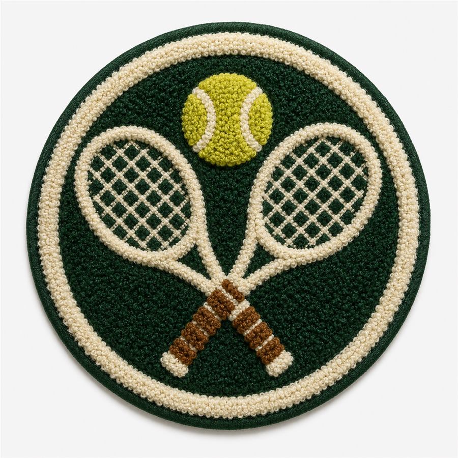 Featured tennis patches example