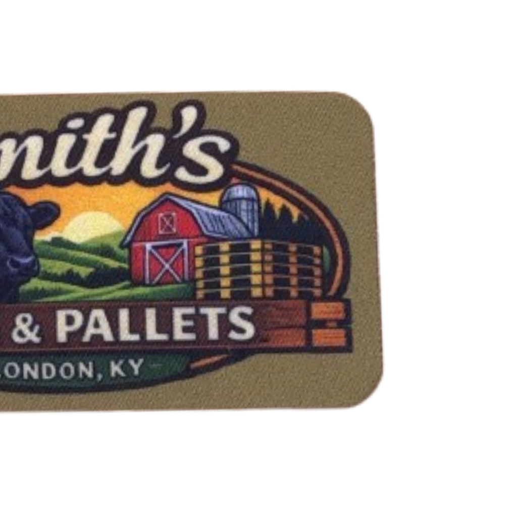 Laser cut border example